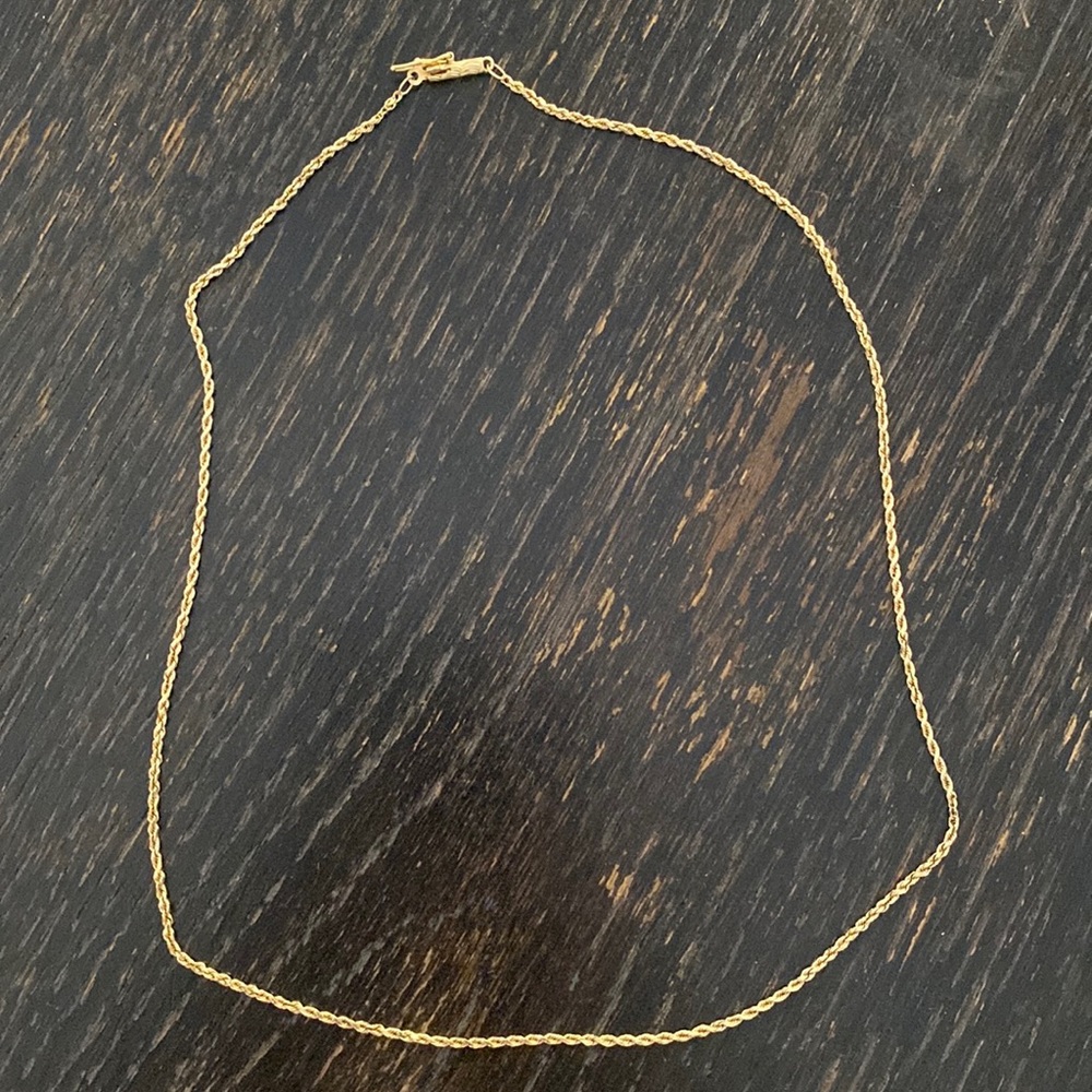 14k gold necklace